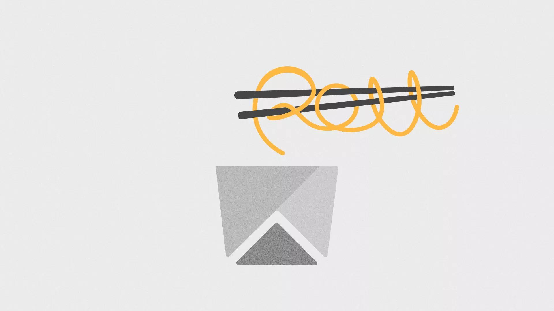 Оформление меню суши-бара «Roll Wok Club» в Сургуте