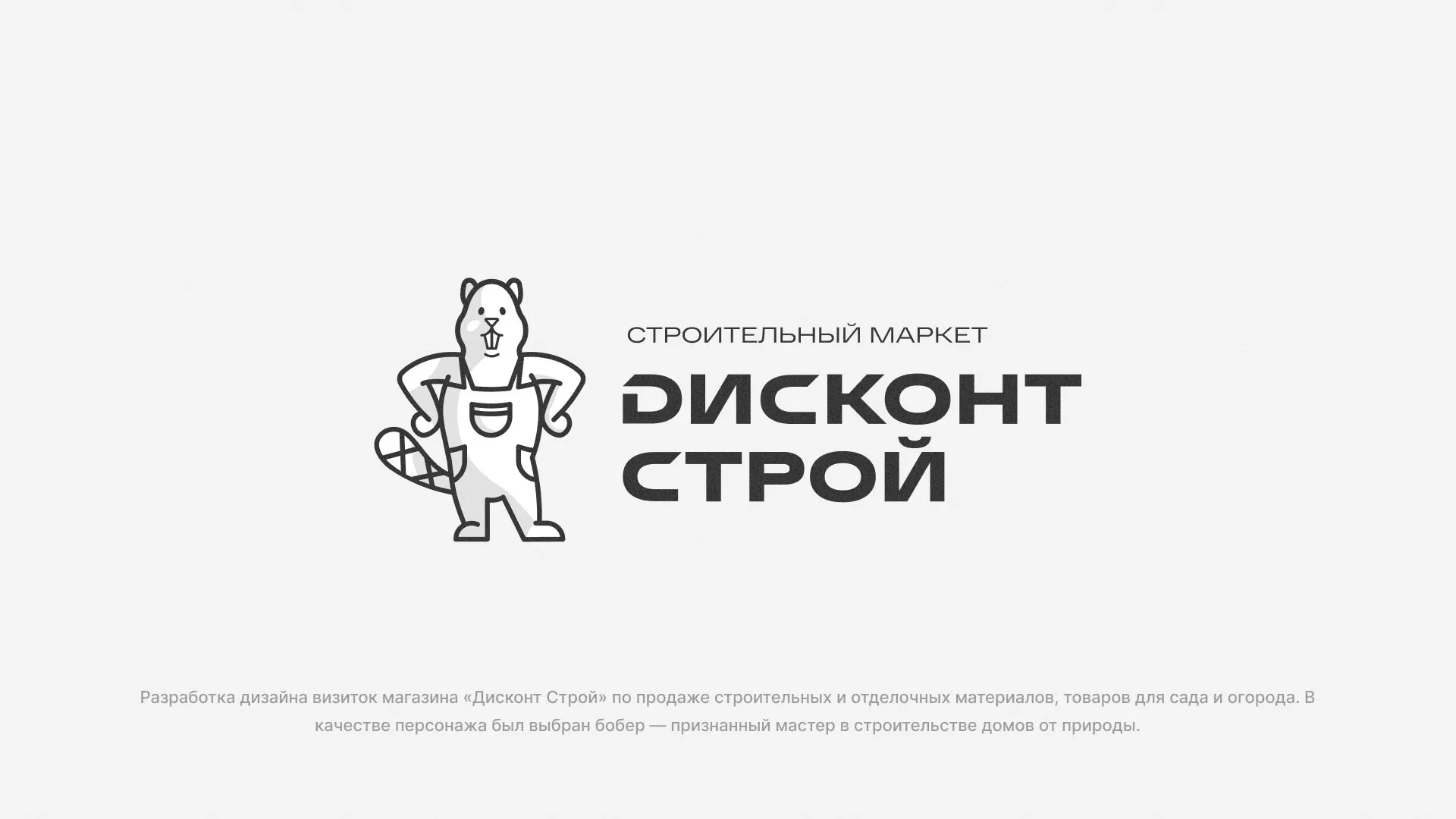 Разработка дизайна визиток магазина «Дисконт Строй» в Сургуте