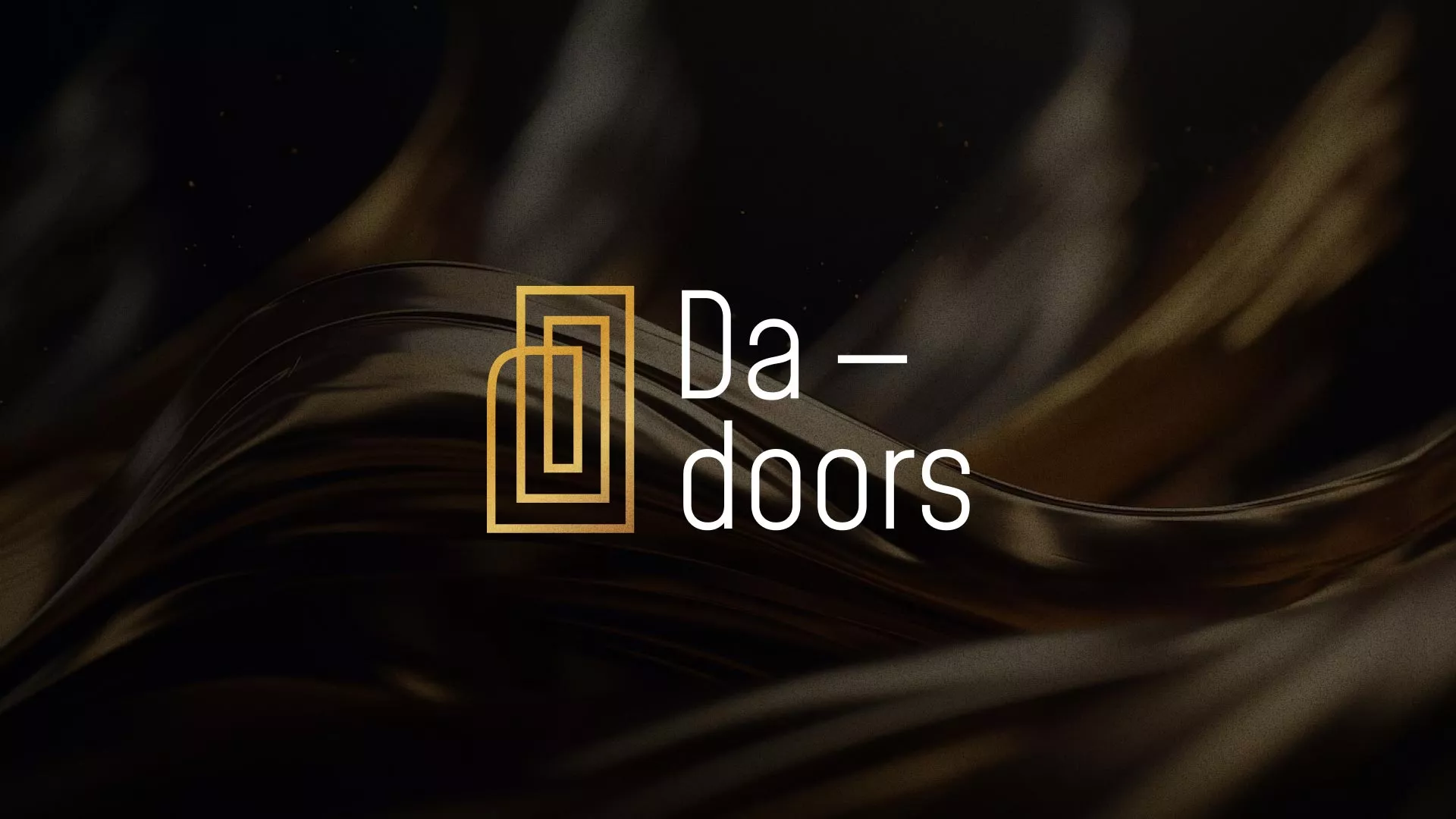 Разработка логотипа для компании «DA-DOORS» в Сургуте